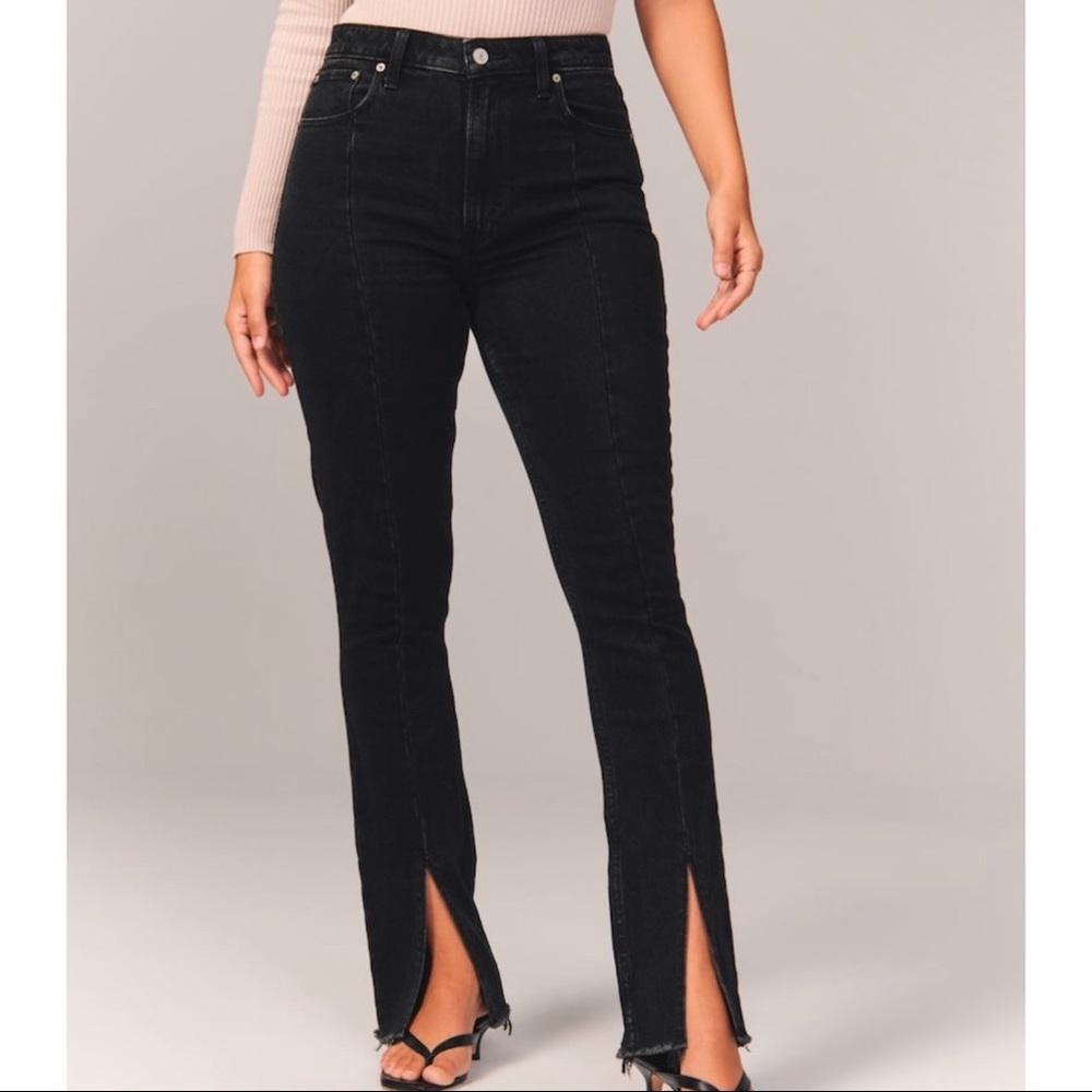 Abercrombie Curve Love High Rise Skinny Jeans